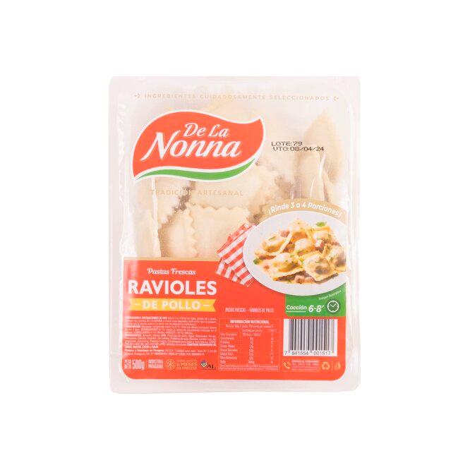 Ravioles de Pollo Paquete la Nonna 500 Gramos